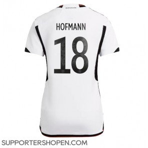 Tyskland Jonas Hofmann #18 Hemma Matchtröja Dam VM 2022 Kortärmad